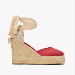 Soludos The Marseille Platform Wedge Espadrille Size 7.5 US